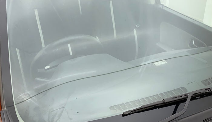 2014 Maruti Alto K10 VXI AMT, Petrol, Automatic, 28,092 km, Front windshield - Minor spot on windshield