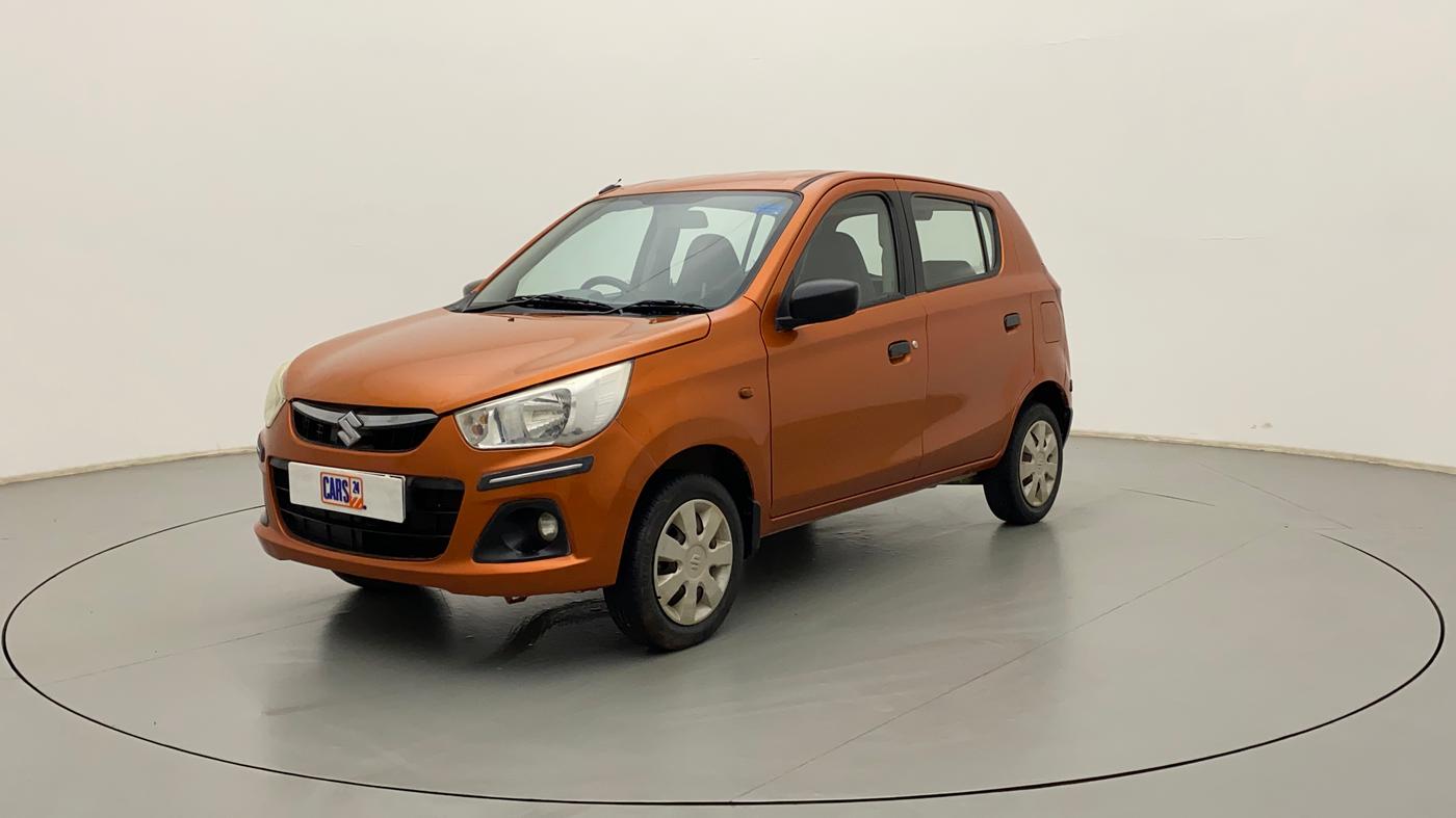 2014 Maruti Alto K10 VXI AMT, Petrol, Automatic, 28,092 km, Left Front Diagonal