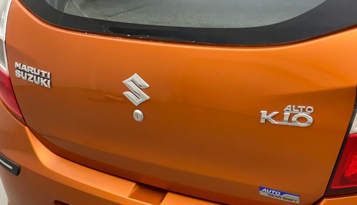 2014 Maruti Alto K10 VXI AMT, Petrol, Automatic, 28,092 km, Dicky (Boot door) - Minor scratches