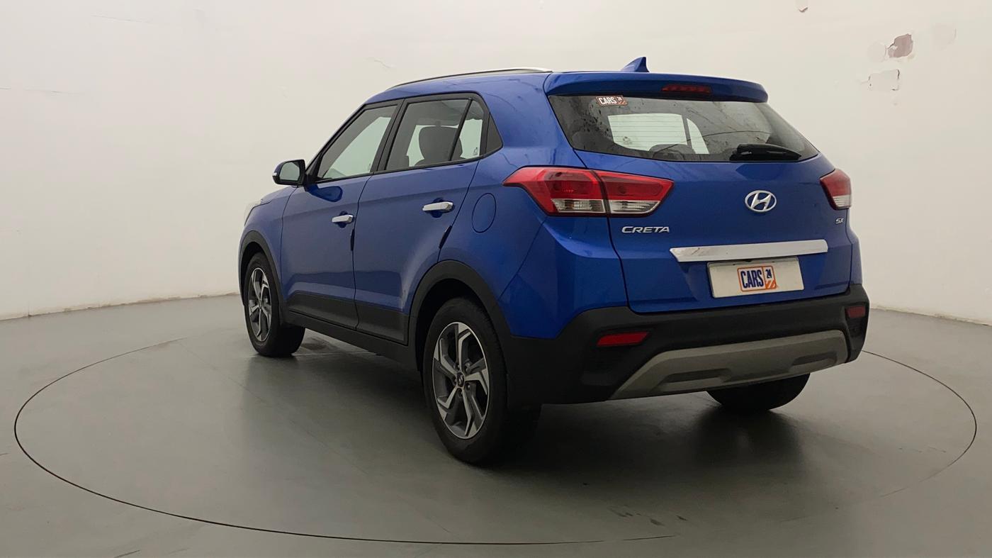 2018 Hyundai Creta SX AT 1.6 PETROL, Petrol, Automatic, 49,820 km, Left Back Diagonal