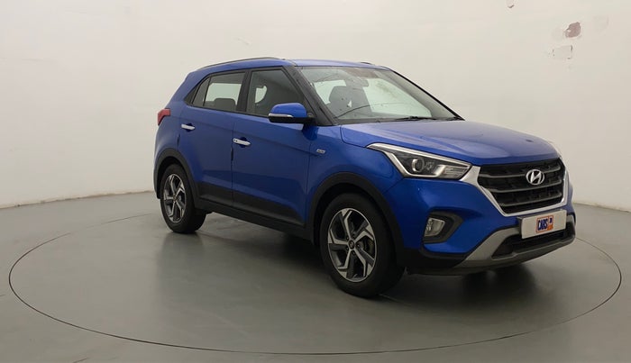 2018 Hyundai Creta SX AT 1.6 PETROL, Petrol, Automatic, 49,820 km, Right Front Diagonal