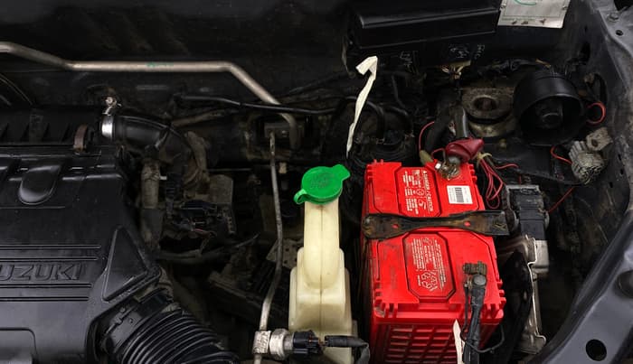 2017 Maruti Alto K10 VXI (O) AMT, Petrol, Automatic, 27,194 km, Engine View - Left