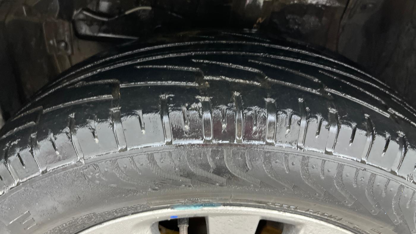 2022 Maruti S Cross ZETA 1.5, Petrol, Manual, 81,593 km, Left Front Tyre Tread