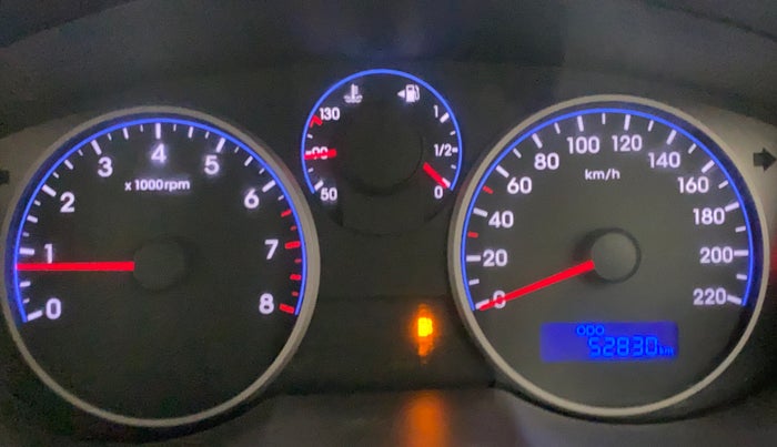 2012 Hyundai i20 SPORTZ 1.2, Petrol, Manual, 52,830 km, Odometer Image
