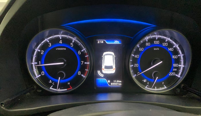 2017 Maruti Baleno ALPHA PETROL 1.2, Petrol, Manual, 89,489 km, Odometer Image