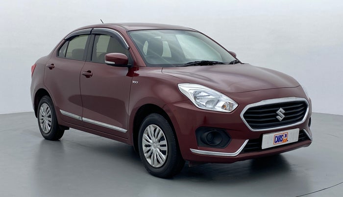 2017 Maruti Dzire VXI, Petrol, Manual, 51,032 km, Right Front Diagonal (45- Degree) View