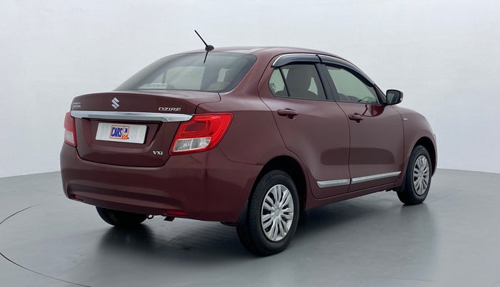 2017 Maruti Dzire VXI, Petrol, Manual, 51,032 km, Right Back Diagonal (45- Degree) View