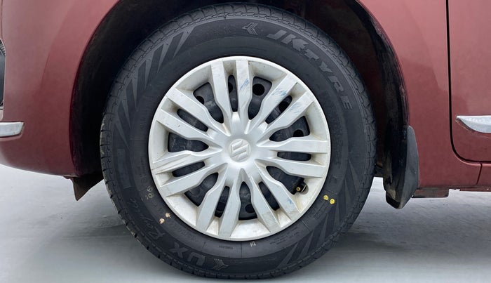2017 Maruti Dzire VXI, Petrol, Manual, 51,032 km, Left Front Wheel