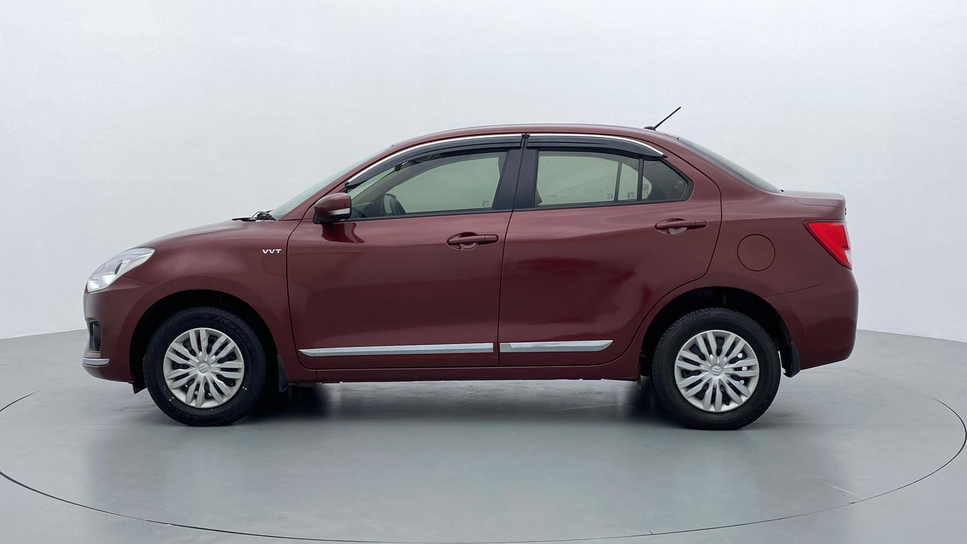 2017 Maruti Dzire VXI, Petrol, Manual, 51,032 km, Left Side View