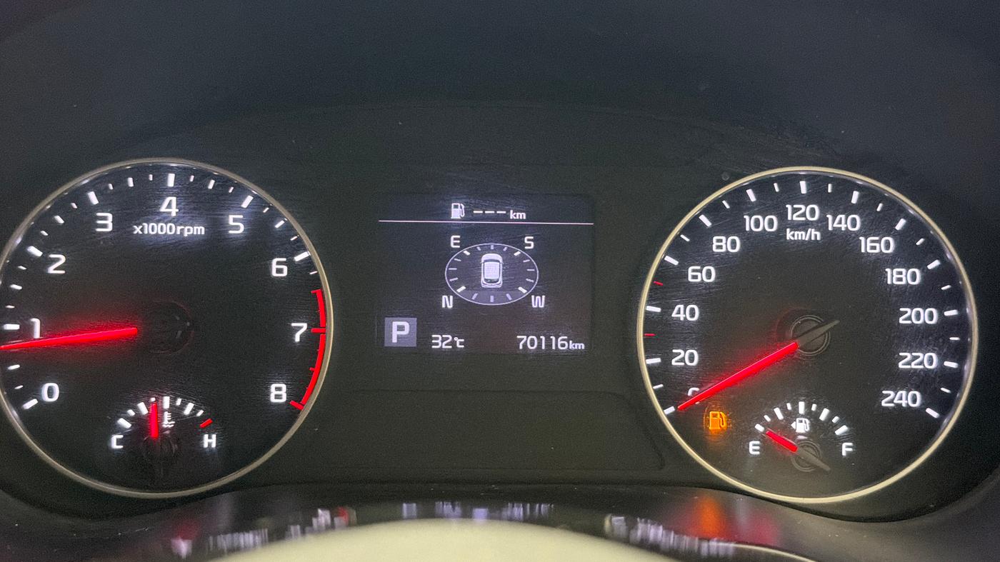 2020 KIA SELTOS HTX IVT 1.5 PETROL, CNG, Automatic, 70,115 km, Odometer Image