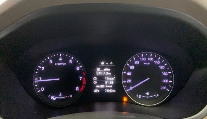 2015 Hyundai Elite i20 ASTA 1.2, Petrol, Manual, 71,466 km, Odometer Image