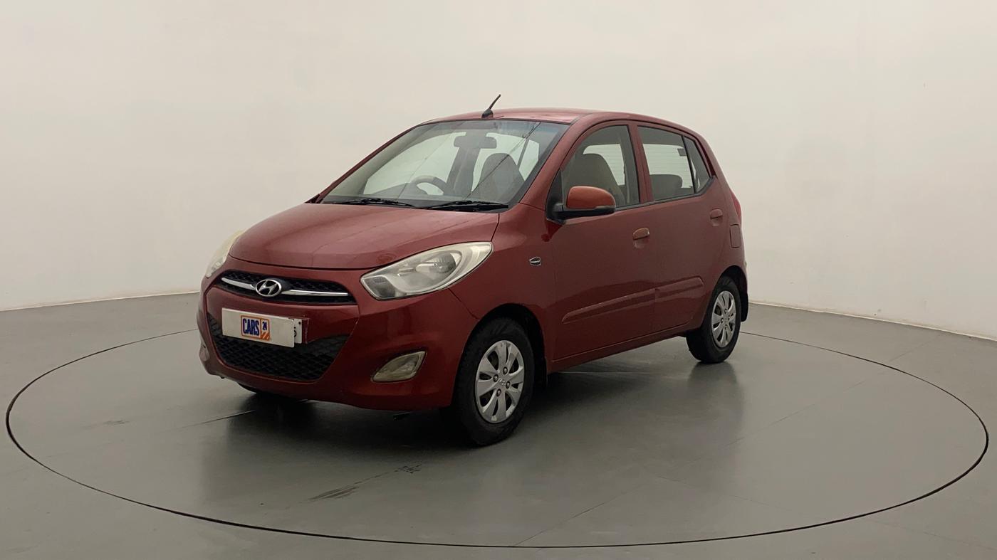 2012 Hyundai i10 SPORTZ 1.2, Petrol, Manual, 65,100 km, Left Front Diagonal