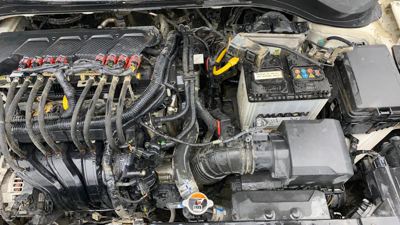 2022 Hyundai Verna SX (O)1.5 VTVT, CNG, Manual, 60,708 km, Engine View - Left