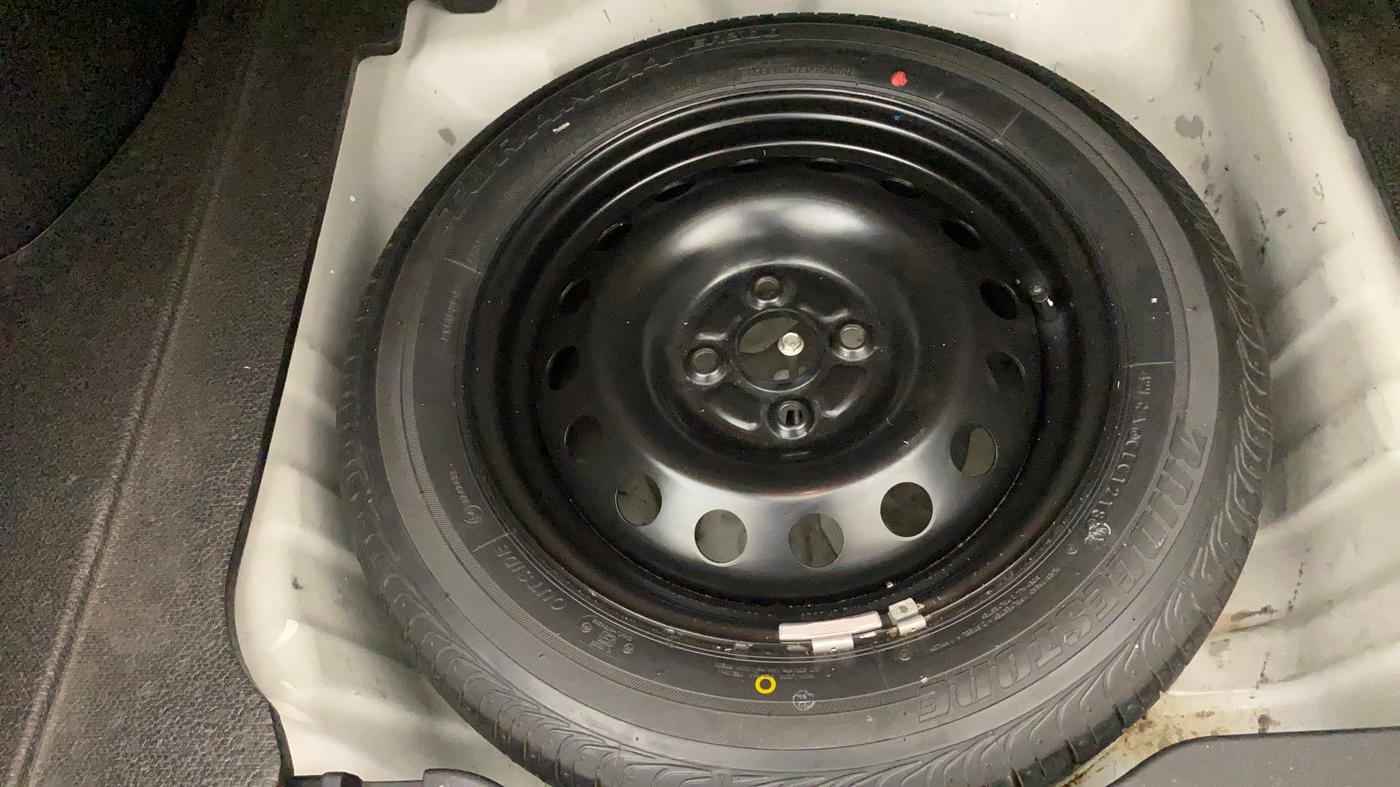 2018 Toyota YARIS V MT, Petrol, Manual, 1,27,623 km, Spare Tyre