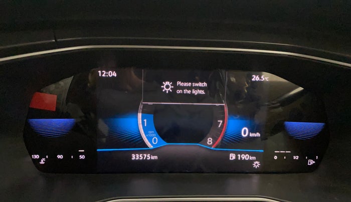 2022 Volkswagen TAIGUN TOPLINE 1.0 TSI MT, Petrol, Manual, 33,574 km, Odometer Image