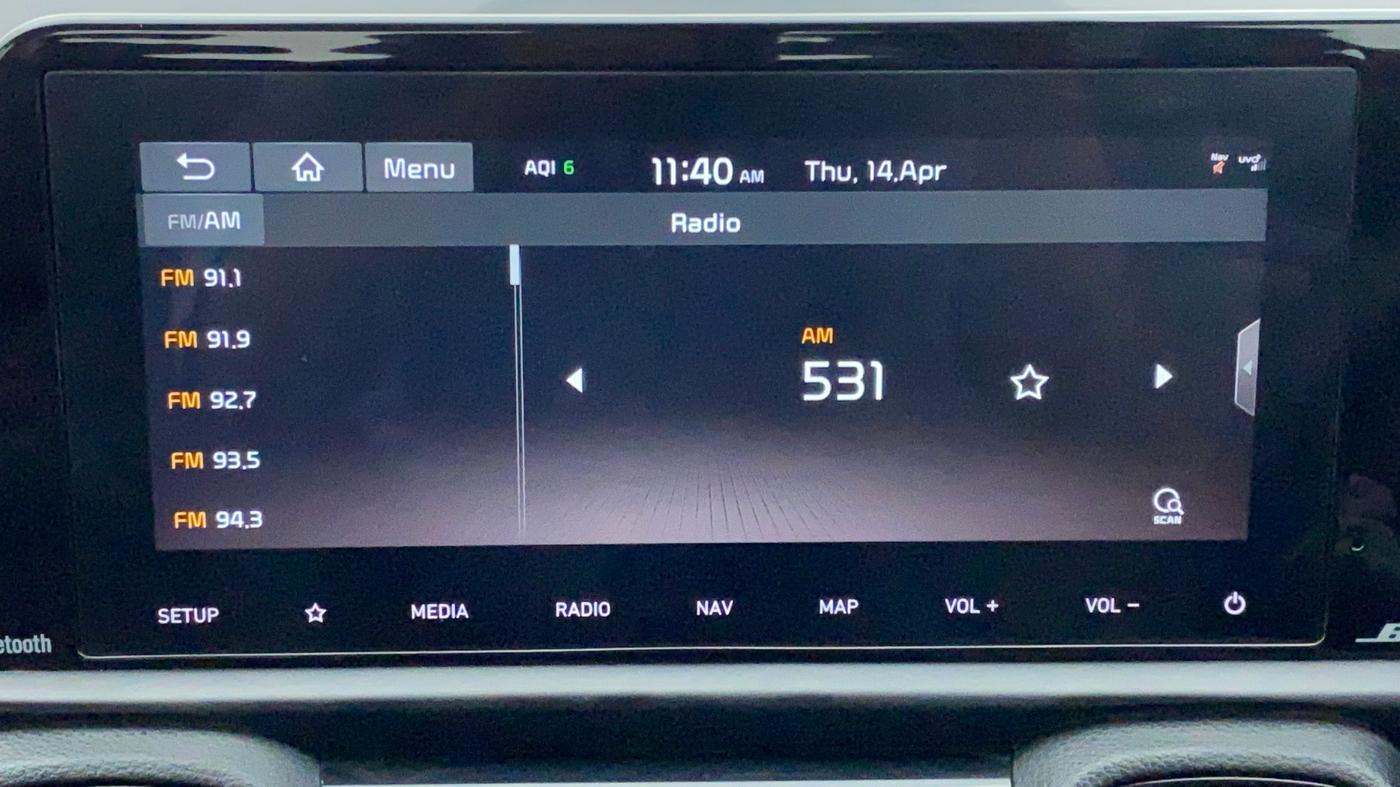 2020 KIA SONET GTX PLUS 1.5 DCT AT, Diesel, Automatic, 10,833 km, Infotainment System