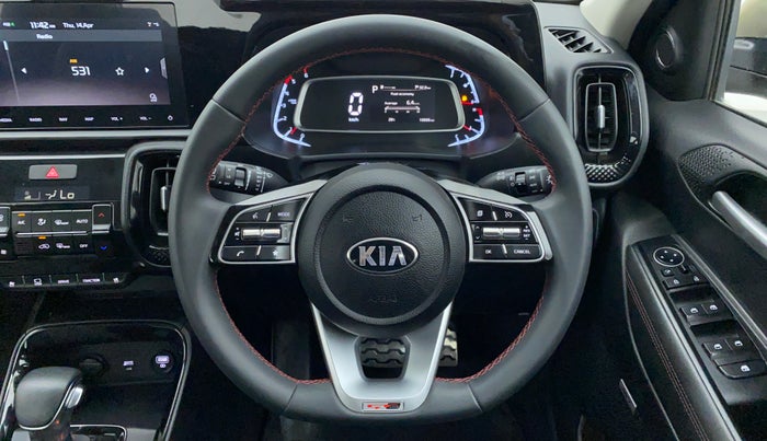 2020 KIA SONET GTX PLUS 1.5 DCT AT, Diesel, Automatic, 10,833 km, Steering Wheel Close Up