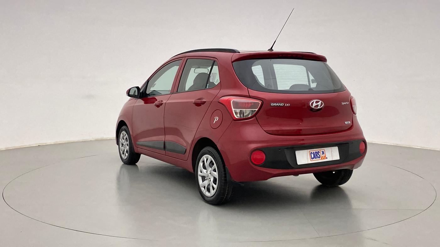 2017 Hyundai Grand i10 SPORTZ O 1.2, Petrol, Manual, 23,458 km, Left Back Diagonal