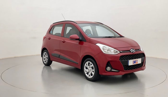 2017 Hyundai Grand i10 SPORTZ O 1.2, Petrol, Manual, 23,458 km, Right Front Diagonal