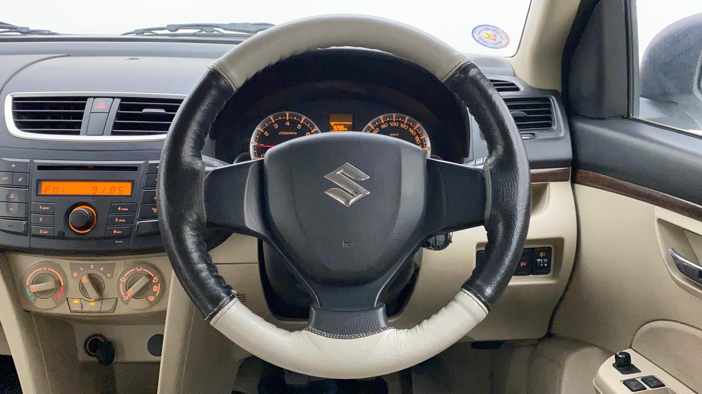 2014 Maruti Swift Dzire VXI, Petrol, Manual, 58,180 km, Steering Wheel Close Up