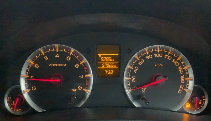 2014 Maruti Swift Dzire VXI, Petrol, Manual, 58,180 km, Odometer Image