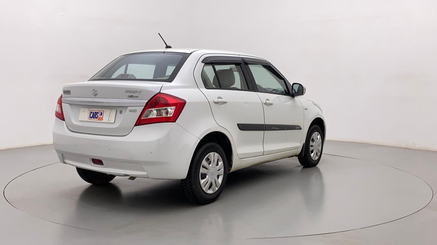 2014 Maruti Swift Dzire VXI, Petrol, Manual, 58,180 km, Right Back Diagonal