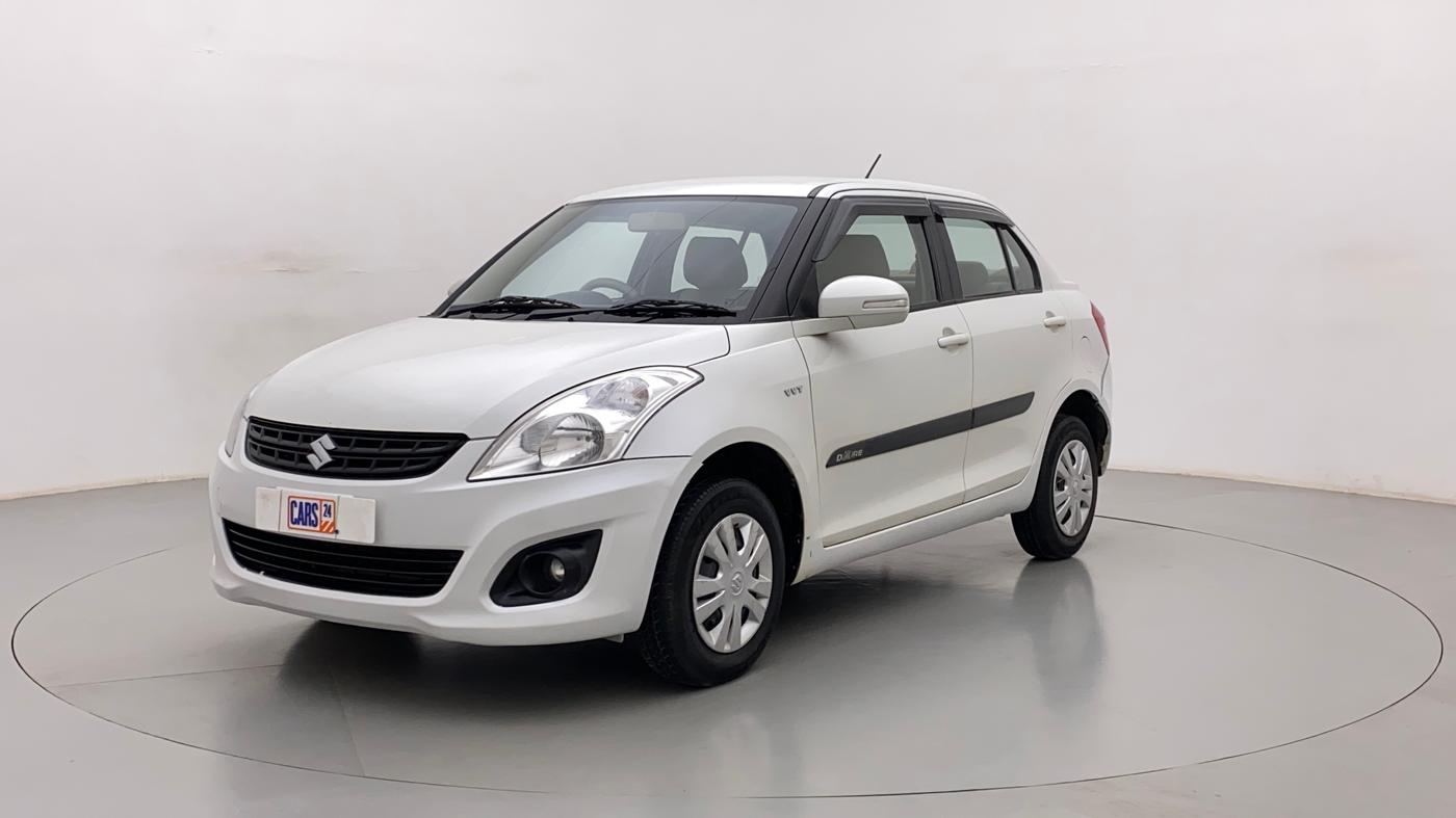 2014 Maruti Swift Dzire VXI, Petrol, Manual, 58,180 km, Left Front Diagonal