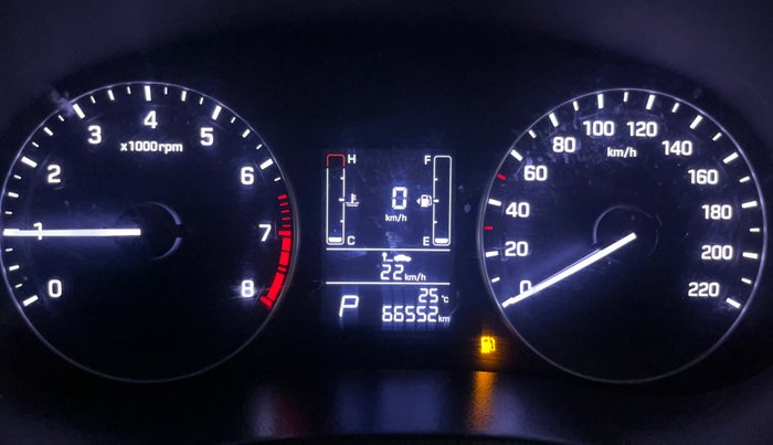 2018 Hyundai Creta SX PLUS AT 1.6 PETROL, Petrol, Automatic, 66,494 km, Odometer Image