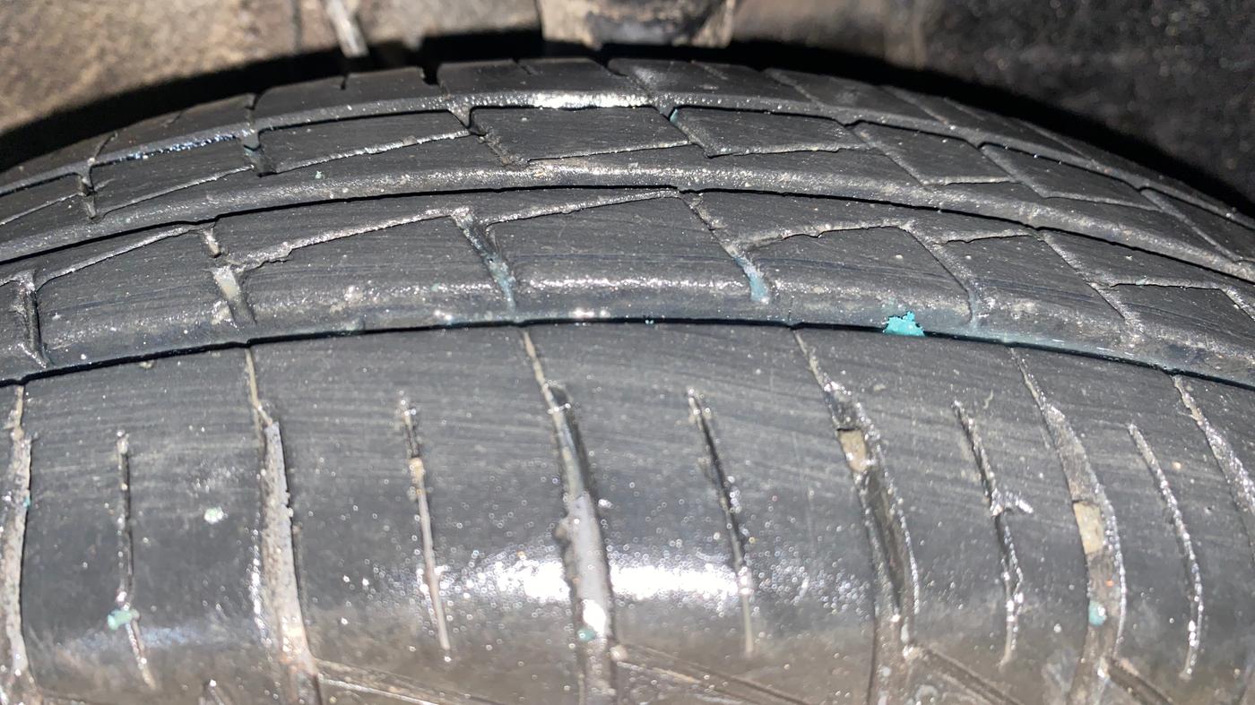 2022 Maruti Alto LXI O, Petrol, Manual, 7,845 km, Left Front Tyre Tread