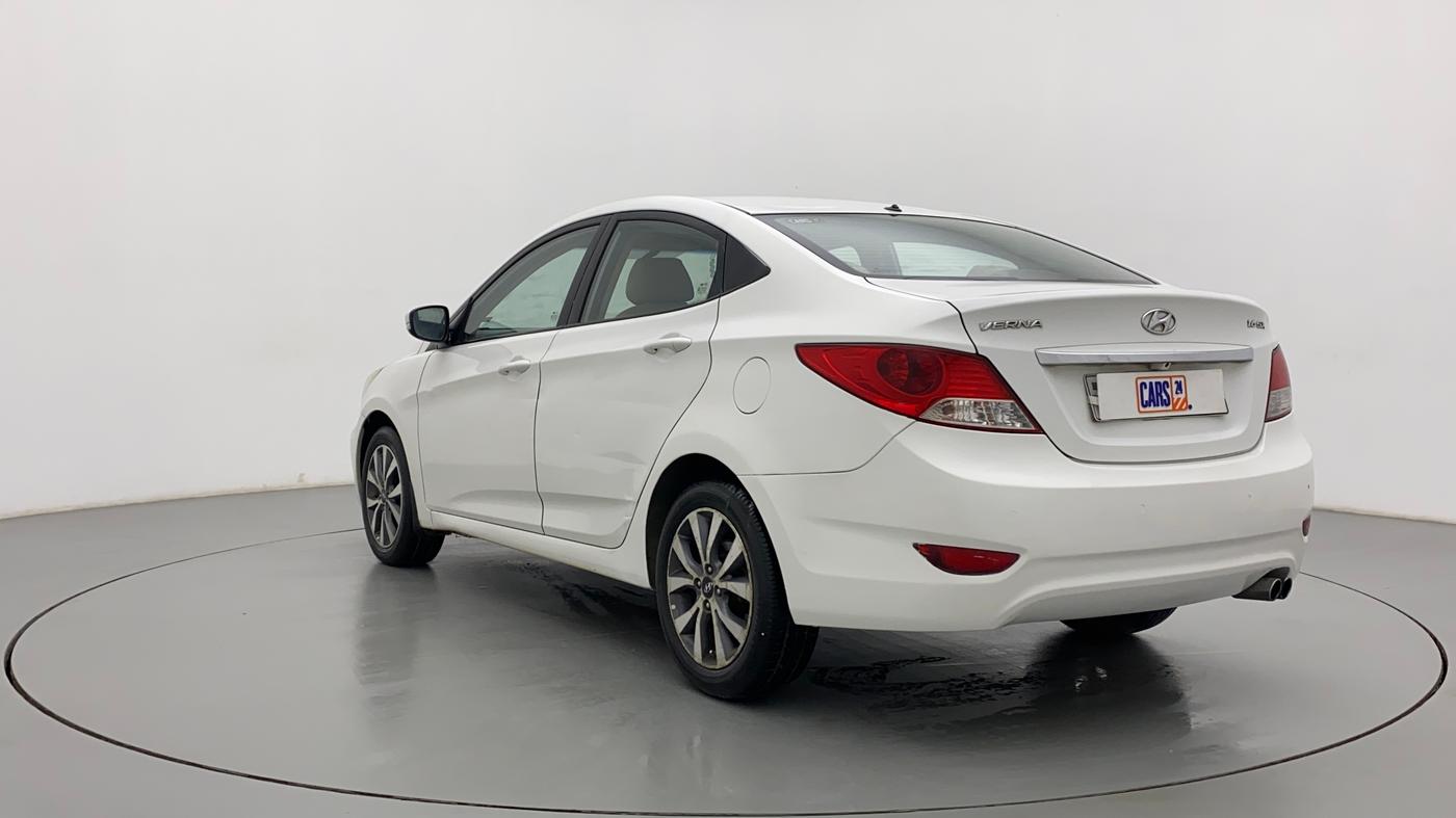 2013 Hyundai Verna FLUIDIC 1.6 CRDI SX, Diesel, Manual, 1,02,258 km, Left Back Diagonal