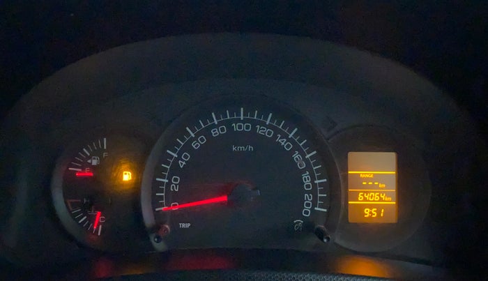 2015 Maruti Swift LXI (O), Petrol, Manual, 64,012 km, Odometer Image