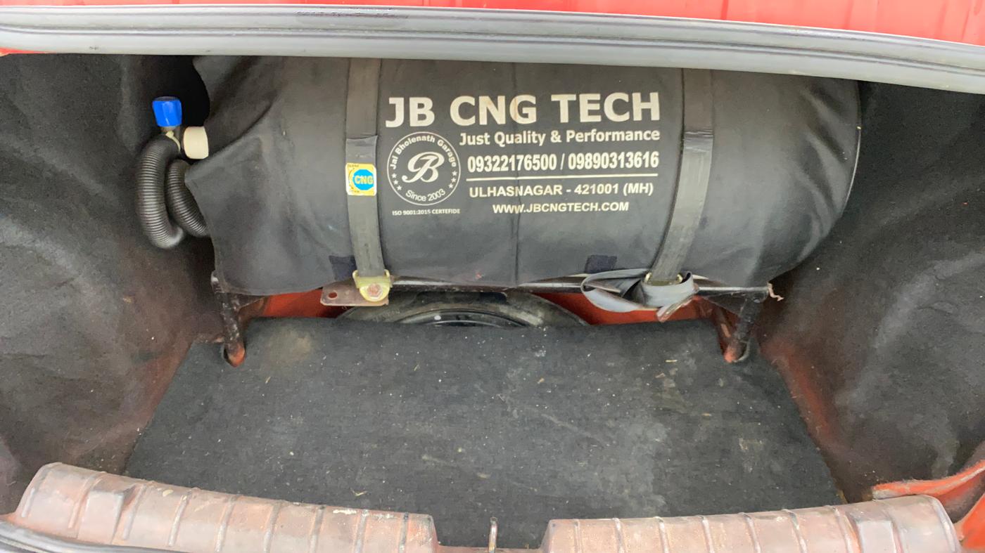 2018 Tata TIGOR XZ PLUS PETROL, CNG, Manual, 51,196 km, Boot Inside