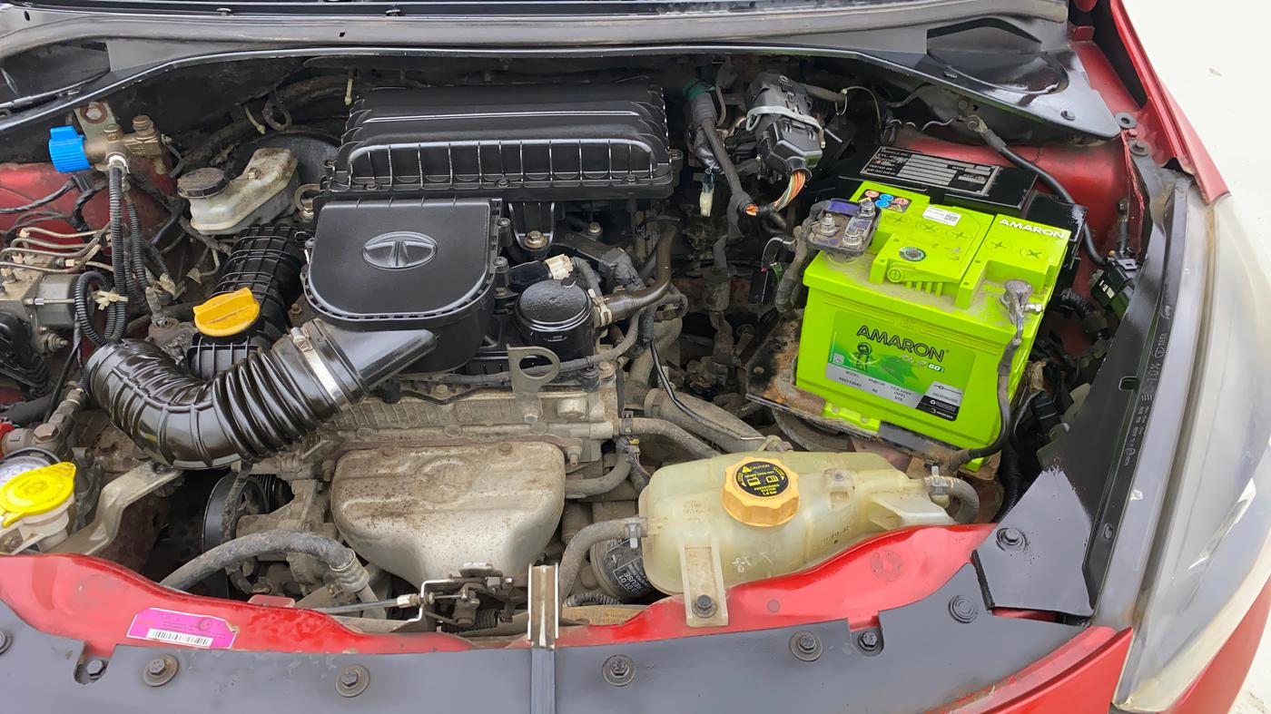 2018 Tata TIGOR XZ PLUS PETROL, CNG, Manual, 51,196 km, Engine View - Left