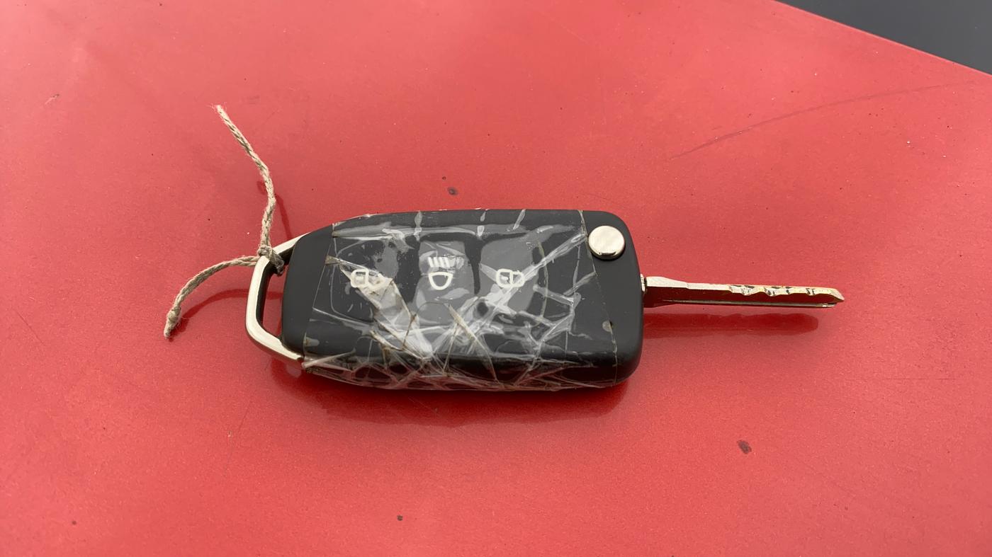 2018 Tata TIGOR XZ PLUS PETROL, CNG, Manual, 51,196 km, Key Close Up