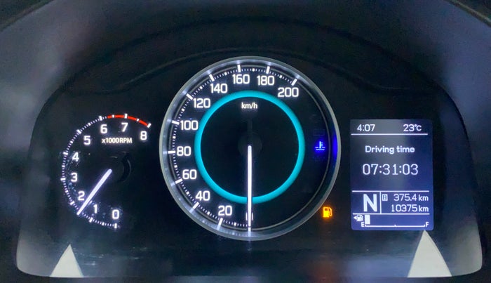 2020 Maruti IGNIS ZETA 1.2 K12 AMT, Petrol, Automatic, 10,479 km, Odometer Image