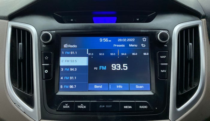 2018 Hyundai Creta 1.6 SX CRDI, Diesel, Manual, 73,242 km, Infotainment System