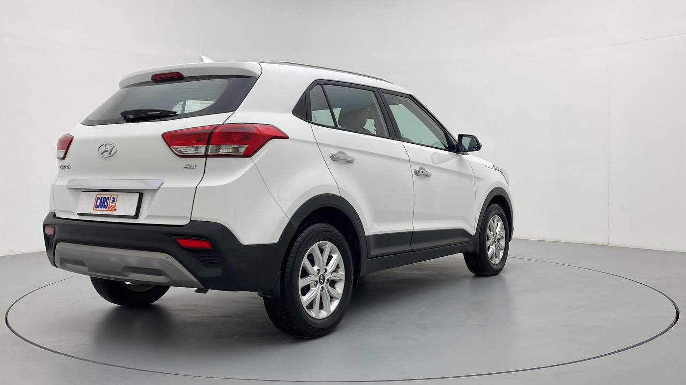 2018 Hyundai Creta 1.6 SX CRDI, Diesel, Manual, 73,242 km, Right Back Diagonal