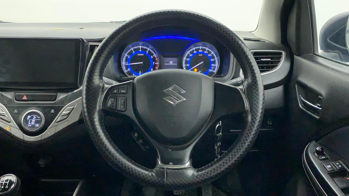 2020 Maruti Baleno DELTA PETROL 1.2, Petrol, Manual, 22,956 km, Steering Wheel Close Up