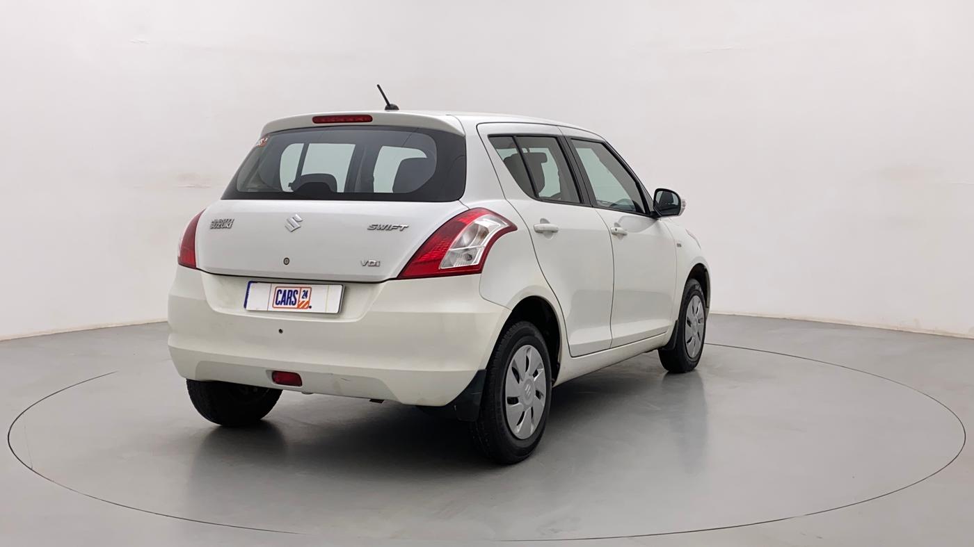 2014 Maruti Swift VDI, Diesel, Manual, 77,227 km, Right Back Diagonal