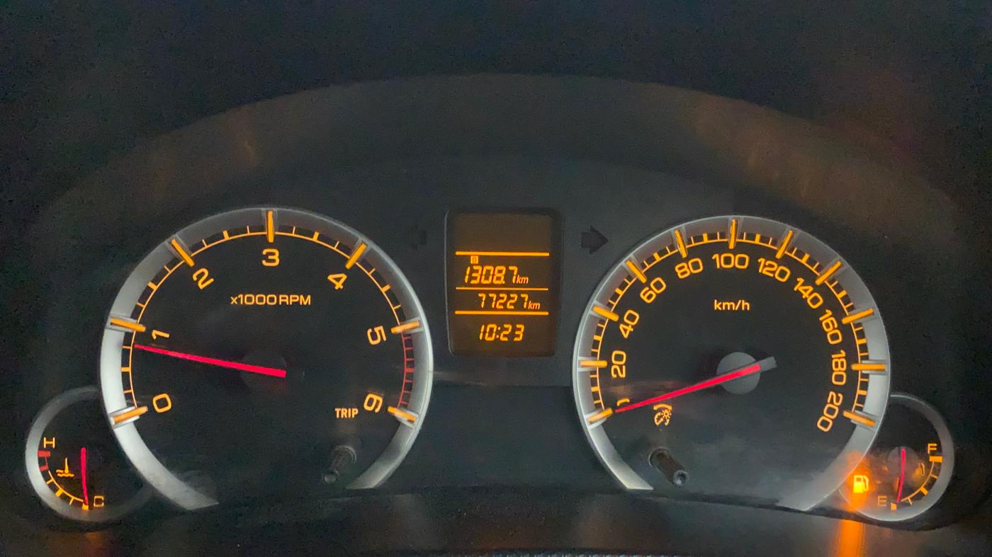 2014 Maruti Swift VDI, Diesel, Manual, 77,227 km, Odometer Image
