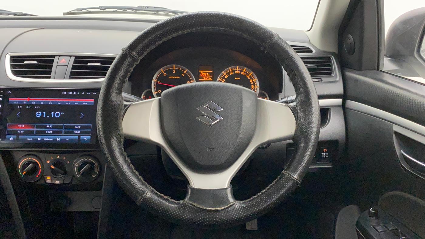 2014 Maruti Swift VDI, Diesel, Manual, 77,227 km, Steering Wheel Close Up