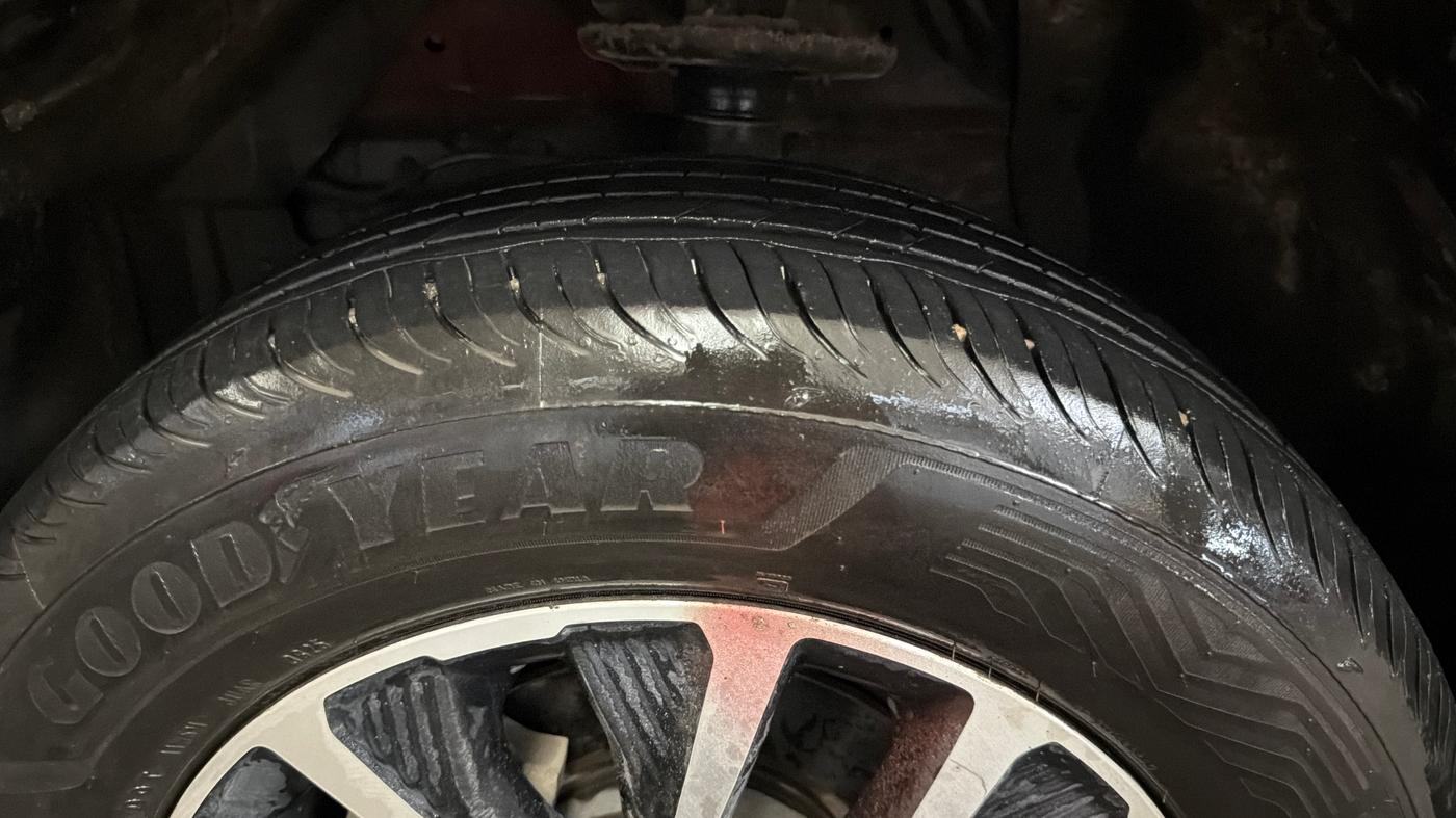2022 Maruti Vitara Brezza ZXI PLUS, Petrol, Manual, 83,787 km, Left Front Tyre Tread