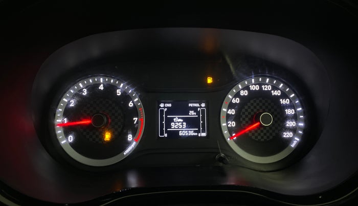 2021 Hyundai GRAND I10 NIOS SPORTZ 1.2 KAPPA VTVT CNG, CNG, Manual, 60,522 km, Odometer Image