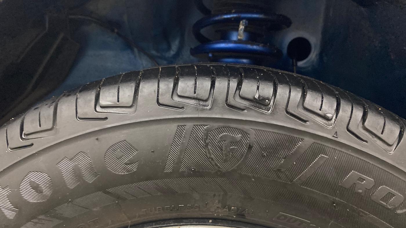 2024 Maruti Alto K10 VXI CNG, CNG, Manual, 95,999 km, Left Front Tyre Tread
