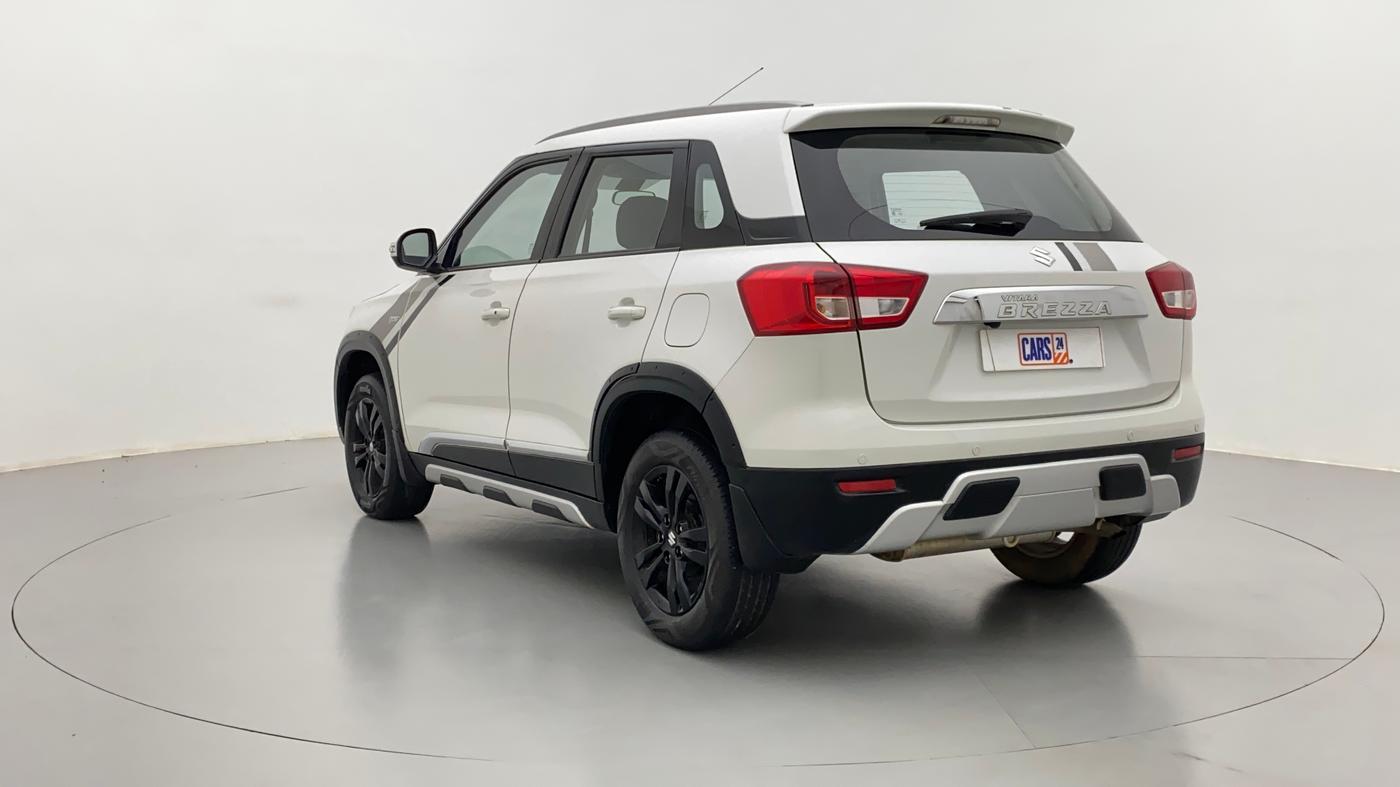 2018 Maruti Vitara Brezza ZDI + AMT, Diesel, Automatic, 32,905 km, Left Back Diagonal