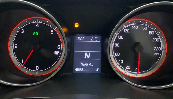 2018 Maruti Swift ZDI PLUS AMT, Diesel, Automatic, 76,634 km, Odometer Image
