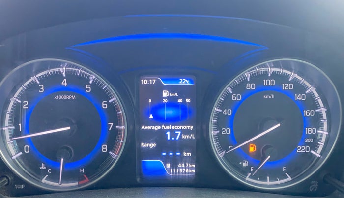 2019 Maruti Baleno ALPHA PETROL 1.2, Petrol, Manual, 1,11,531 km, Odometer Image