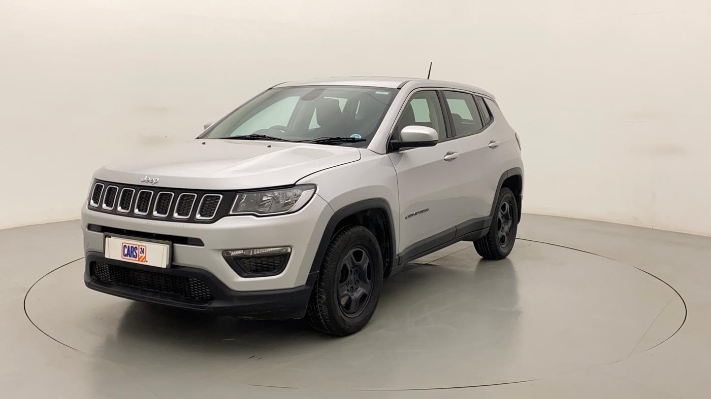 2017 Jeep Compass SPORT 2.0 DIESEL, Diesel, Manual, 1,11,878 km, Left Front Diagonal