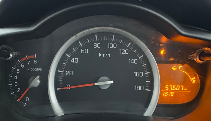 2019 Maruti Celerio ZXI, CNG, Manual, 57,607 km, Odometer Image