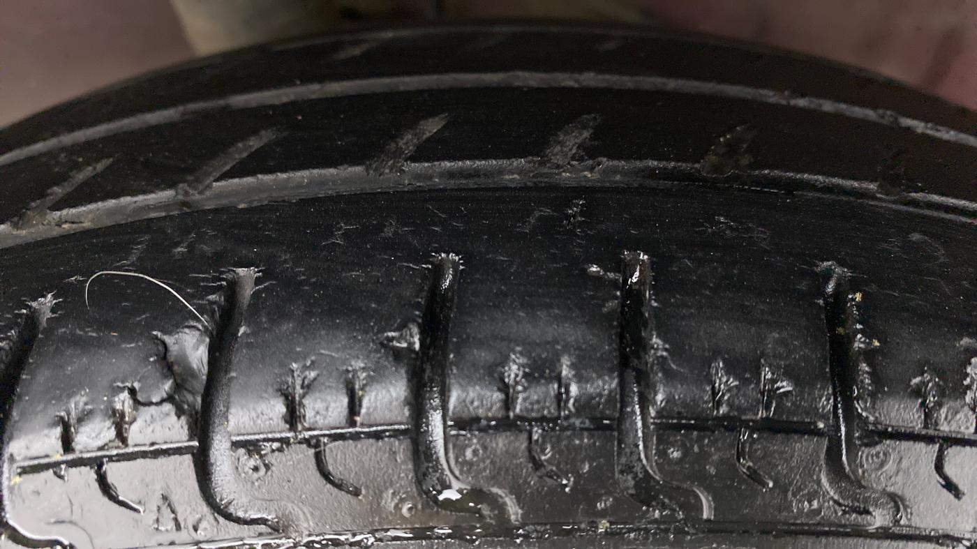 2013 Nissan Micra Active XV, Petrol, Manual, 97,992 km, Right Rear Tyre Tread